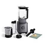 SPRINGLANE Miscelatore ad alte prestazioni Hanno 2000 W, 32.000 giri/min (Antracite + Accessori)