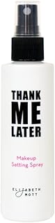 Elizabeth Mott Thank Me Later Face Makeup Setting Spray for Oily Skin-Weightless, Hydrating, Matte Finishing Spray-Cruelty Free Long-Lasting Power Grip Formula for All Day Wear,Glowy Face & Skin, 95ml