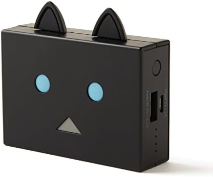 cheero Power Plus 6000mAh Nyanboard ver. - Portable Charger (External Battery Power Bank) with AUTO-IC Function for iPhone/iPad/Android/Smartphones/Windows Phones/Tablets (Kuro)