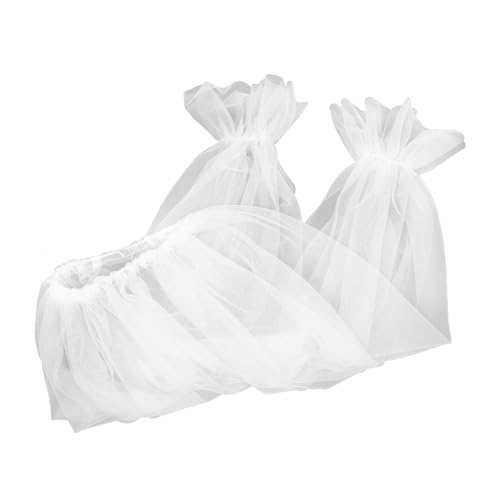 Mangas abullonadas de novia en tul transparente para bodas de ensueño y fiestas de gala