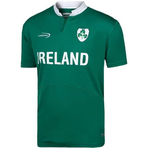Lansdowne Green Ireland Shamrock Performance Rugby Shirt (X Large)