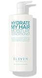 ELEVEN AUSTRALIA Hydrate My Hair Moisturizing Conditioner for Women & Men - Hydrating Conditioner for Dry & Damaged Hair, Restores Hydration & Shine, Color Safe, Sulfate & Paraben Free - 32.5 fl oz