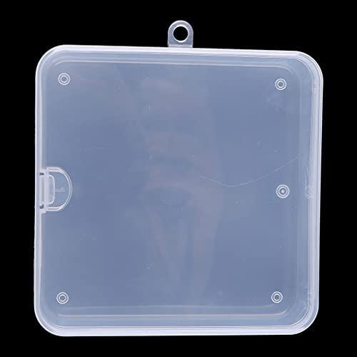 Image of Saccgt Portable Baby Infant Teether for Case ansparent Holder Pacifier Chain Storage Box Newborn Outdoor avel Clear avel PP, As Pic Shows