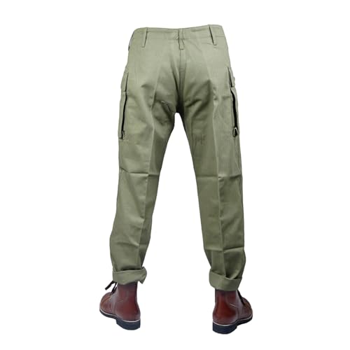 US HBT Army Land Force Casual Pants Replica WW2 US Army American3