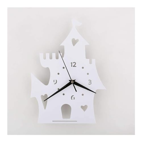 Suspension horloge murale château XJBTBA décoration salon maison