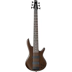 Ibanez GSR206B-WNF Guitare basse électrique 6 cordes, Marron - Les Beatles, Paul McCartney, John Lennon, RIngo Starr, George Harrison