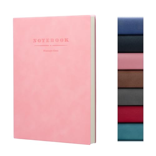 Carnet de notes A4 papier épais rose anti-transparence