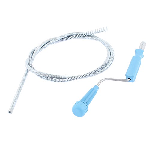 Destapacaños Manual de Metal Ruilogod para Desagües y Tuberías, 1,35 m miniatura 3