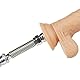 ANNGEOK Sex Maschine Fickmaschine Anhang für Premium Liebesmaschine Aufsatz,Liebesmaschine Dildo Zubehör Legierte-Material Aufsatz Verbinden Dildos und Sexmaschinen (4.9 Feder)