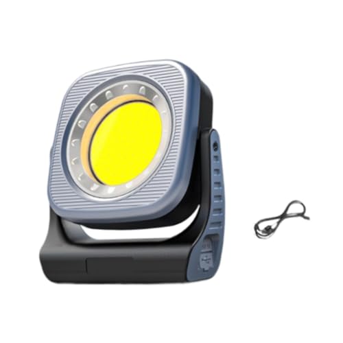 Lampe de poche portative LED à intensité variable pour lampe de travail et camping