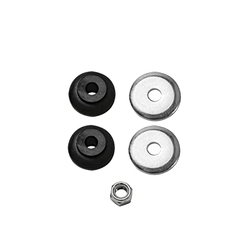 Image of Detroit Axle - 2WD Rear Shock Absorbers for 1997-2003 Ford F-150, 1998 1999 2000 2001 2002 Replacement 2 Rear Shocks Pair Set [Except 7700LB GVW]