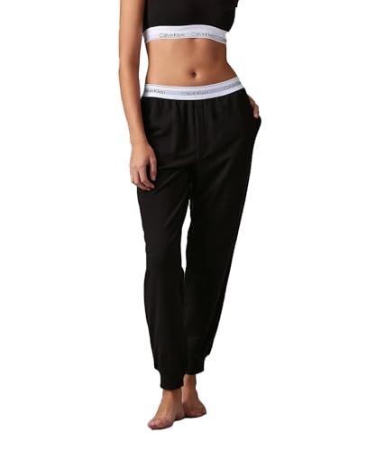 (カルバンクライン) CALVIN KLEIN Icon Cotton LOUNGE - ジョガーパンツ QS6872 XS BLACKUB1のサムネイル