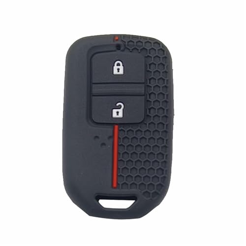 Étui clés télécommande silicone 2 boutons contre l'usure de clé Accord et HRV