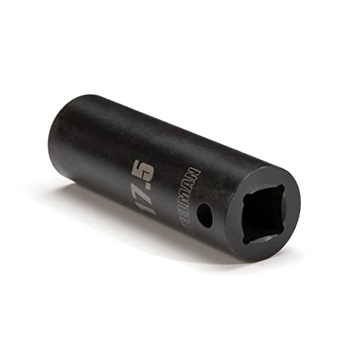 Image of Steelman 61020 17.5mm x 1 /2-Inch Drive Thin Wall Deep Impact 6-Point Socket