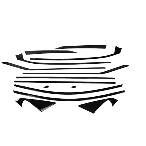 Bande de cadre de fenêtre et autocollant de protection de bord de portière de voiture universel