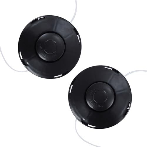 2 Stück Universal Trimmerkopf Fadenspule Fadenkopf Motorsense Benzin Mähkopf Doppelfadenkopf M10 x 1,25 Gewinde, für Rasentrimmer, Freischneider, Benzin Ersatzfadenspule, Multifunktionswerkzeug 2 Stück Universal Trimmerkopf Fadenspule Fadenkopf Motorsense Benzin Mähkopf Doppelfadenkopf M10 x 1,25 Gewinde, für Rasentrimmer, Freischneider, Benzin Ersatzfadenspule, Multifunktionswerkzeug