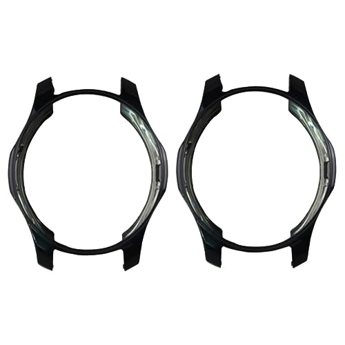 Housoutil 2pcs Smart Watch Protective Cover Slim Watch Case Frame Cover Anti-fall Accessories Tpu Case Cover Watches Watch Case Cover Intelligent S3 Protective Frame