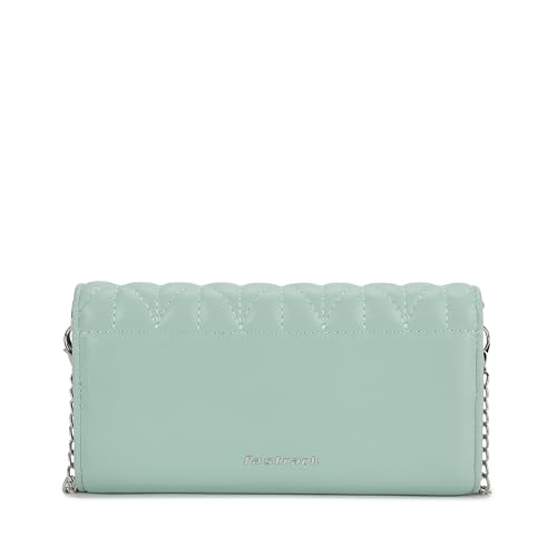 Image of Fastrack Zenith Women's Quilted Clutch | Detachable Chain, Card & Cash Slots, Magnetic Flap | Evening Clutch