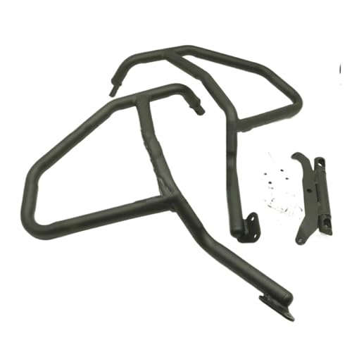 Parachoques Marco Barra Choque Barras Protección contra Choques para Motocicletas Protector Motor Marco Protector Plateado Negro para G310GS G 310GS G 310 GS 2017 2018 2019(Negro)