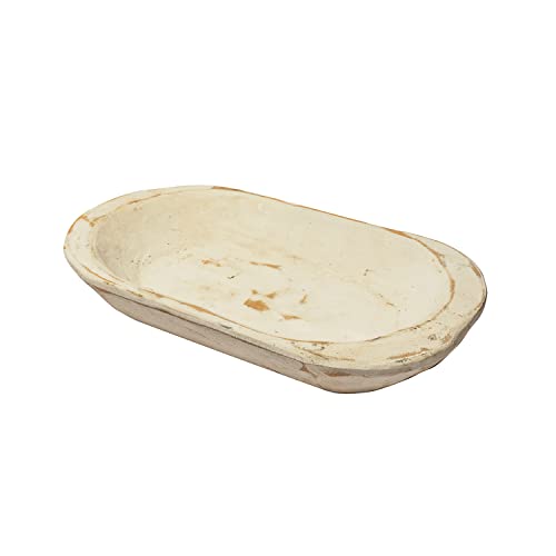 Wooden Dough Bowls Centerpiece 10 x 6 Inches, Antique Wooden Bowl Decor, Wood Bowl Decorative Bowl Home Decor, Decorative Wood Bowl Home Decor, Wood Dough Bowl Decor White Dough Decorative Bowl Wooden Dough Bowls Centerpiece 10 x 6 Inches, Antique Wooden Bowl Decor, Wood Bowl Decorative Bowl Home Decor, Decorative Wood Bowl Home Decor, Wood Dough Bowl Decor White Dough Decorative Bowl