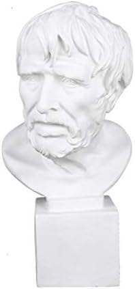 WaNana 5.9''-7.48'' Plaster Bust Statue Resin Casting Painting Sketch Figurines-Michelangelo Sculpture David Venus Apollo-for Home Decoration Art Hobbyist Seneca