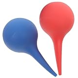 TEHAUX 2 Stück Ohrreinigungsballons 75 Ml aus Weichem Gummi mit...
