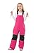 GSOU SNOW Kids Snow Bibs Girls Snow Pants Ski Bib Overalls Snowboard Waterproof Windproof Insulated 6T