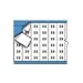 Brady WM-59-PK, 112243 Solid Numbers Wire Marker Card, (10 Packs of 25 pcs)