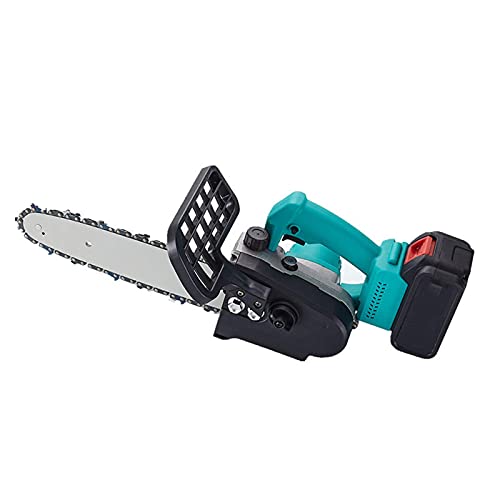 ROSG Elektrische Mini-Kettensäge, kabellose bürstenlose Kettensäge 11 Zoll 700 W 18 M/S für Holz-Metall…