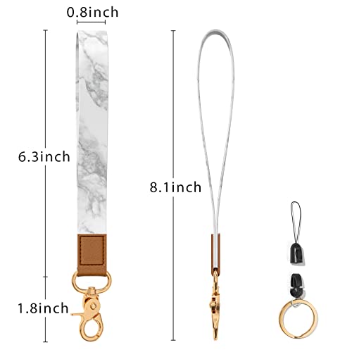 Image of Wrist Lanyard Key Chain, Wristlet Strap Keychain Holder for Women Men Car Keys Wallet Card Phone