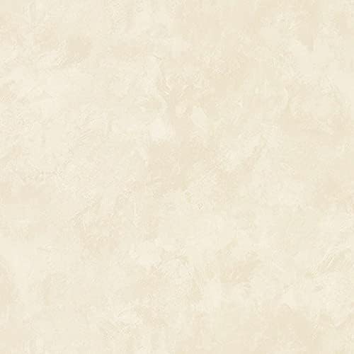 CONCORD WALLCOVERINGS ™ Classic Wallpaper Roll, Abstract & Textured Design in Cream & Beige, Non-Self-Adhesive, Lightly Textured Surface – 32.8ft x 21in (10m x 53cm), 56 Sq Ft WP5