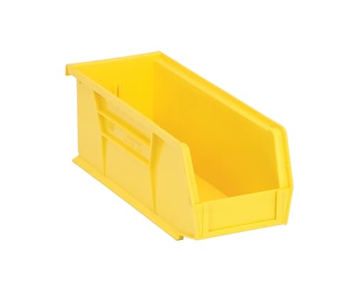 QUANTUM STORAGE SYSTEMS QUS224YL Ultra Stack & Hang Heavy Duty Part Organizer Yellow Bins 11