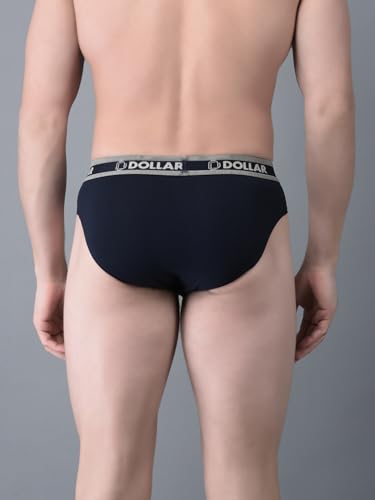 Image of Dollar Bigboss Men's Solid Cotton Brief (Colour May Vary)