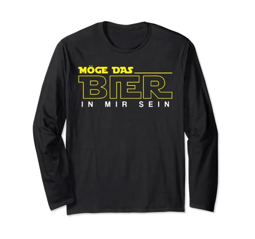 Que la bière soit en moi Manche Longue Cover
