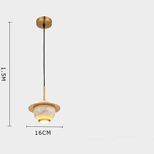 Lustre moderne marbre et suspension haut de gamme restaurant bar