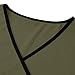 Scrubs for Women Set Stretch Scrub Top Straight Leg Pants with Pockets Slim Fit Soft Fabric Housekeeping Set B-Army Green