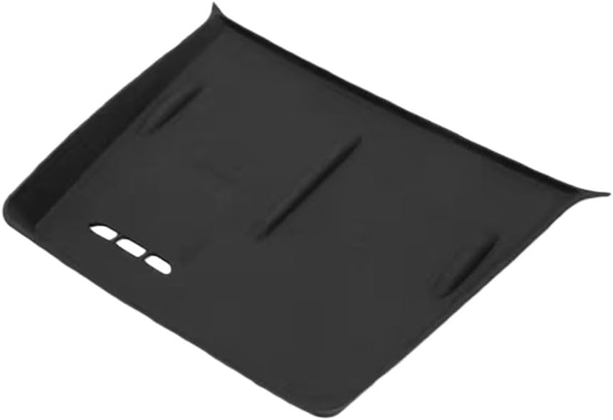 Cargador inalámbrico para BYD Sealion 07 EV 2024-2025, bandeja de silicona para accesorios de coche con protección contra arañazos, 25 x 22 x 3 cm, color negro