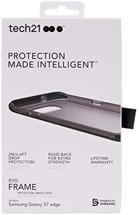 Tech21 Evo Frame Case for Samsung Galaxy S7 Edge - Black