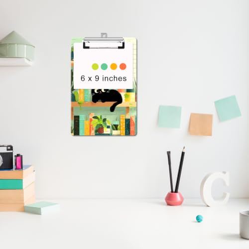 Image of Small Plastic Clipboard 6 x 9 in, Standard A5 Size Fashion Clip Board