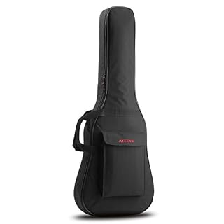 Access UpStart Bag – Guitare de concert (4/4 taille) – Housse de guitare avec rembourrage en mousse et sac à dos - Les Beatles, Paul McCartney, John Lennon, RIngo Starr, George Harrison