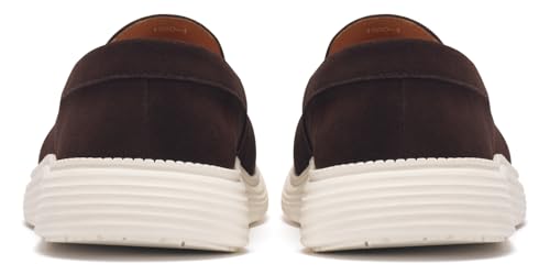 Image of Journey West Men's Comfort Casual Slip-on Suede Leather Loafers Shoes for Men