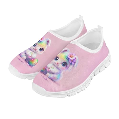 Kids Sneakers for Girls Boys Easter Tennis Shoes Breathable Sport Athletic Little Kid Big Kid Sizes4