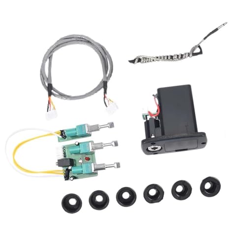 3バンド アコースティック クラシックギター イコライザー EQ プリアンプ 簡潔なベーストーン 音量調節可能 ビオラオピックアップ