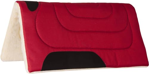 Mustang Cordura Work Pad w/Fleece Bottom Red