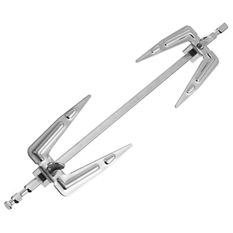 Healeved Air Fryer Fork Stainless Steel Rotisserie Meat Forks Grill Spit Rod Roast Chicken Fork Fish Grilling Fork Air Fryer Accessories for Home Picnic BBQ Cover