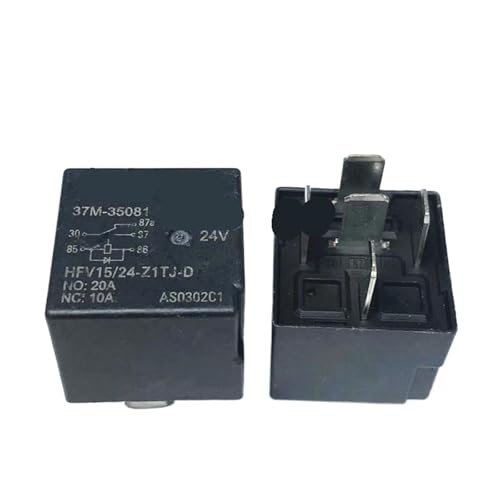 Relais 24V 37M-35081CAMC et HFV15 diode pour circuit automobile