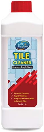 Tile Cleaner 1ltrs, Red, Descaler, Removes Heavy Stains from Tiles and Ceramics