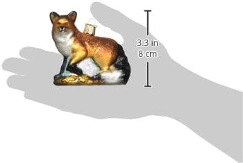 Miniatura 6 de Old World Christmas Adorno Adornos de cristal soplado para árbol de navidad, animales salvajes