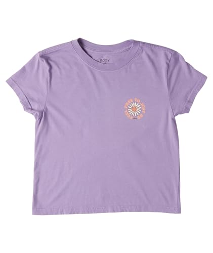 Image of Roxy Womens Boyfriend Crew T-Shirt, Casual Relaxed Fit Crew Neck Tee Short Sleeve Cotton Basic Shirt Everyday Comfort