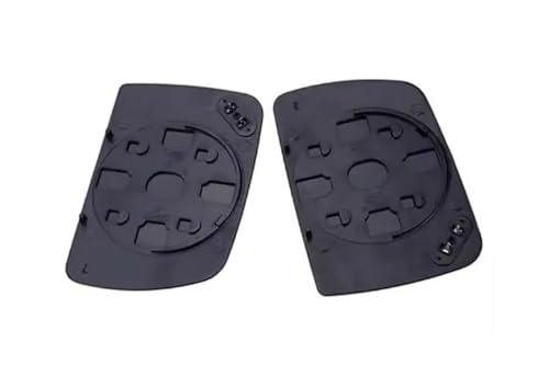 Cristal de retrovisor para BMW X5 E53 derecho con sistema térmico antiempañamiento blanco